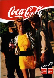 Soft drinks advert from 1989 skateboard magazine
