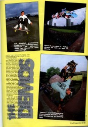 Lance Mountain, Tommy Guerrro, Mike Vallely: Latimer Road, London 1988