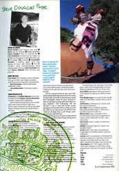 Steve Douglas USA Skateboard News from September 1988