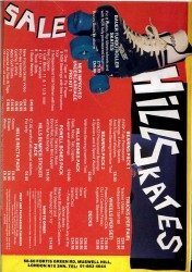 Hills Skates Advert 1988