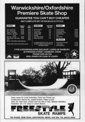 Cyrils and Freestyle Ramps Adverts 1989
