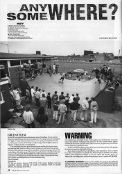 Where to skate in Grantham in 1989