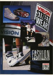 Vision Streetwear Shoes Advert 1989