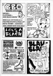 Skateboard Shop Adverts from 1989