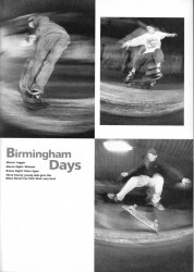 Birmingham Moor Street Car Park Skating 1991 style