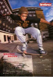 Warren Brown Skateboard Intro 1991