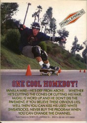 Mike McGill Powell advert from 1991