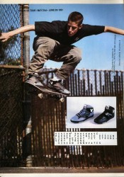 Vision Street Wear Shoes Joe Gruber Advert 1991