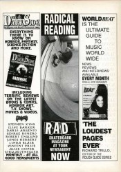 Dark Side and World Beat Magazine Adverts 1991