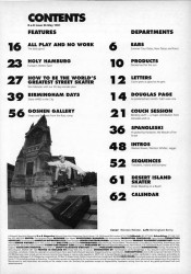Contents Page from May 1991 R.a.D Magazine
