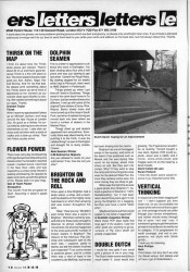 Letters page Rad Magazine May 1991